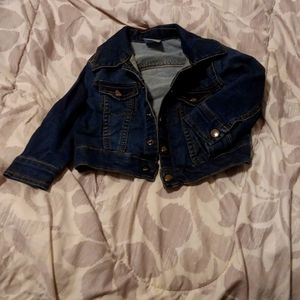 Dark blue denim jacket